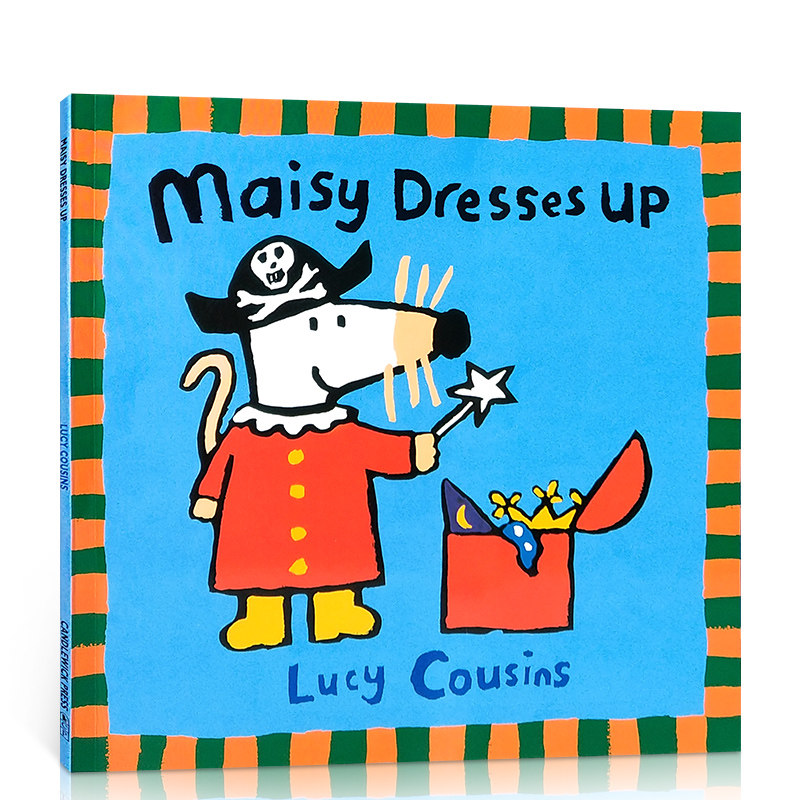 【送音频】英文原版绘本小鼠波波Maisy Dresses Up 参加化装舞会廖彩杏书单纽约时报3-6岁儿童晚安故事图画书早教启蒙阅读书籍