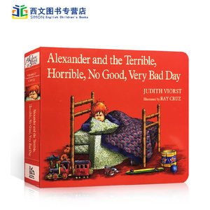 送音频英文原版Alexander and the Terrible, Horrible, No Good,Very Bad Day亚历山大和糟糕的一天情商管理汪培珽推荐第五