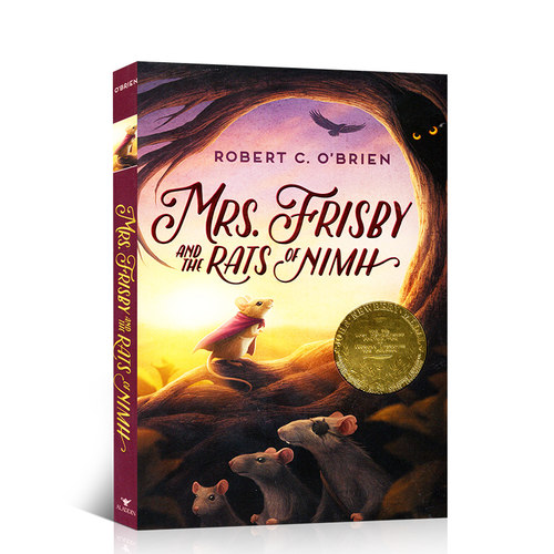 英文原版 Mrs. Frisby and the Rats of NIMH 尼姆的老鼠 费里斯比太太 纽伯瑞金奖