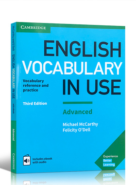 配答案电子版【VIU剑桥英语词汇在用高级版】English Vocabulary in Use:Advanced Book with Answers and Enhanced eBook英文