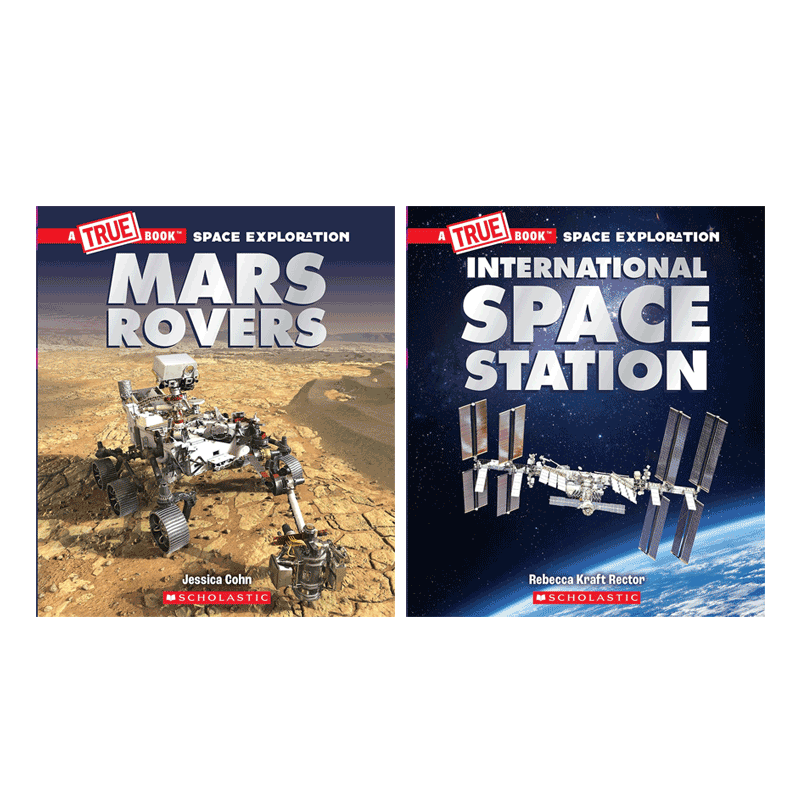 英文原版 A True Book: Space Exploration2太空探索 系列2册 《太空探索》系列丛书 青少年儿童科普百科绘本 学乐出版