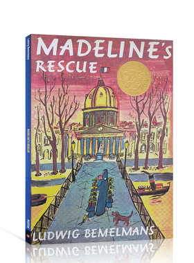 【送音频】英文原版 Madeline's Rescue 玛德琳的狗狗救星 1954凯迪克金奖 廖彩杏推荐书单