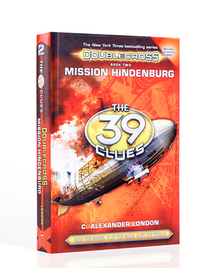 英文原版39条线索：双截棍第二册The 39 Clues：Doublecross Book 2：Mission Hindenburg兴登堡任务 学乐出版儿童英语桥梁章节书