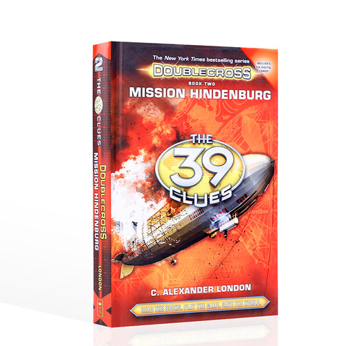 英文原版39条线索：双截棍第二册The 39 Clues：Doublecross Book 2：Mission Hindenburg兴登堡任务 学乐出版儿童英语桥梁章节书