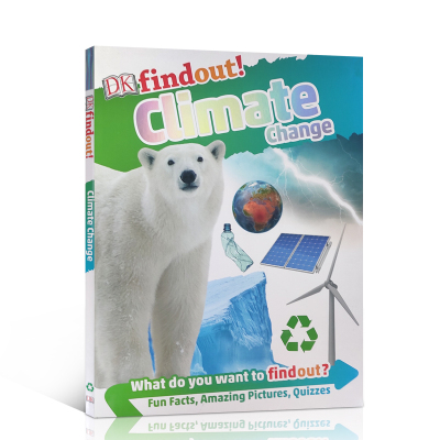 英文原版DK发现知识系列儿童启蒙知识绘本DKfindout! Climate ChangeD科普百科英语课外阅读正版进口小学教辅工具书辅导书读物