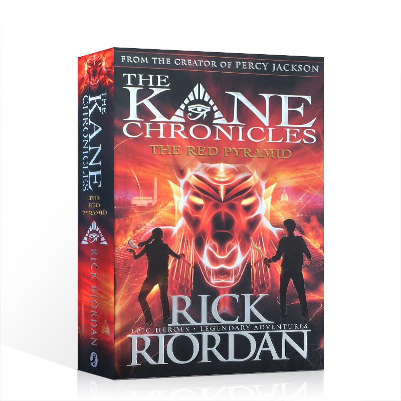 预售第三季波西杰克逊同系列埃及守护神The Kane Chronicles英文原版The red Pyramid红色金字塔Rick Riordan青少年课外阅读书籍