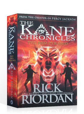 预售第三季波西杰克逊同系列埃及守护神The Kane Chronicles英文原版The red Pyramid红色金字塔Rick Riordan青少年课外阅读书籍
