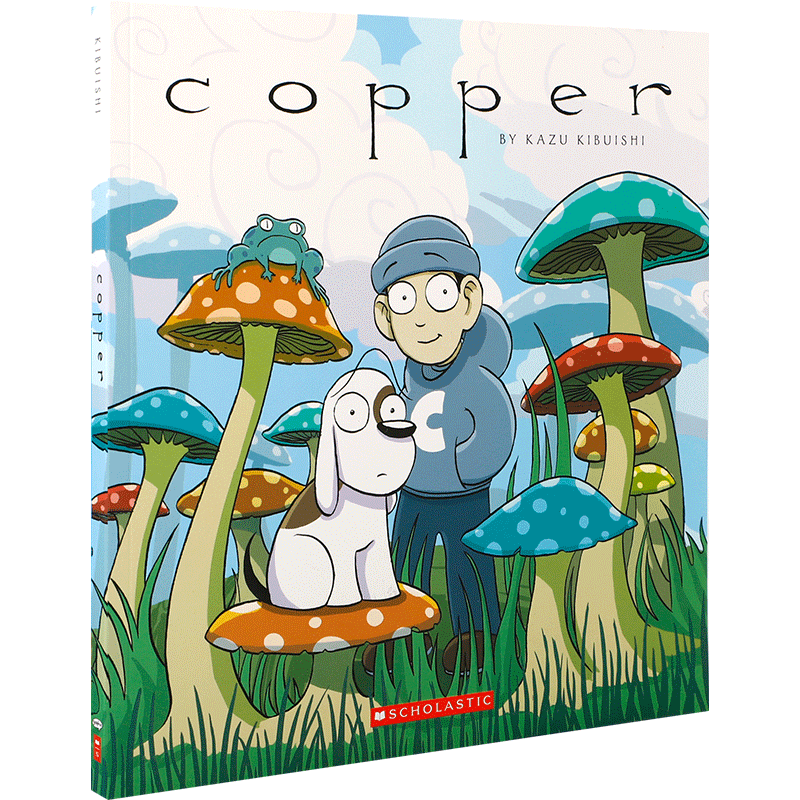 英文原版  Copper: A Comics Collection  科柏 漫画集 青少年儿童幽默冒险故事全彩漫画小说 Graphix出版阅读培养书籍