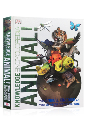 DK知识百科全书:动物 前所未见的动物王国Knowledge Encyclopedia Animal! 英文原版儿童动物科普书籍 精美插图DK图解百科精装