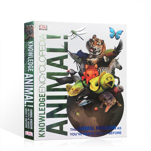 DK知识百科全书:动物 前所未见的动物王国Knowledge Encyclopedia Animal! 英文原版儿童动物科普书籍 精美插图DK图解百科精装