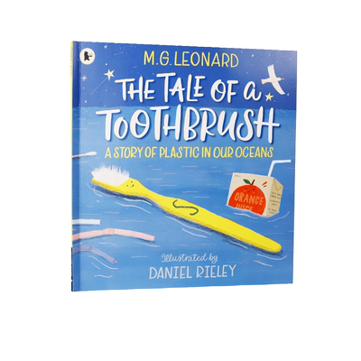 进口英文原版绘本 THE TALE OF A TOOTHBRUSH 牙刷的故事 3-5岁低幼儿童英语启蒙认知绘本 宝宝学前教育亲子互动共读早教书