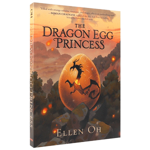 进口英文原版绘本 龙蛋公主The Dragon Egg Princess Ellen Oh中小学生英语课外阅读平装故事书小说《善恶学校》系列作者 奇幻故事