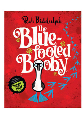 英文原版 The blue-footed booby 16/02/2023 Rob Biddulph 蓝脚鸟 4-8岁儿童宝宝启蒙益智英语趣味故事绘本平装进口正版