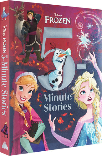 冰雪奇缘 5分钟睡前故事集 英文原版 5-Minute Frozen 精装 迪斯尼 儿童绘本故事 冰雪奇缘系列故事 安娜 艾莎