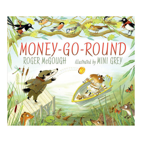 英文原版Money-Go-Round金币兜圈柳林风声主人公幽默绘本 家庭故事平装绘本幽默搞笑4-8岁