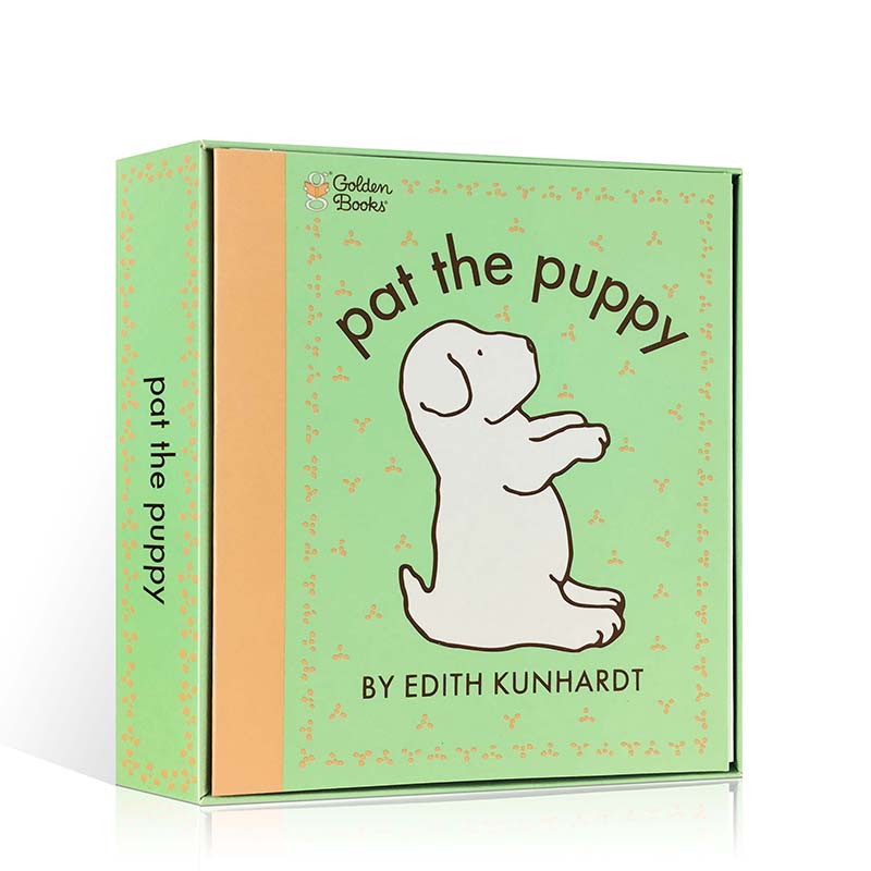 预售送音频英文原版pat the bunny拍拍小兔子系列Puppy拍拍小狗触摸绘本香味翻翻玩具书儿童早教游戏书0-1-3岁入门启蒙patthebunny