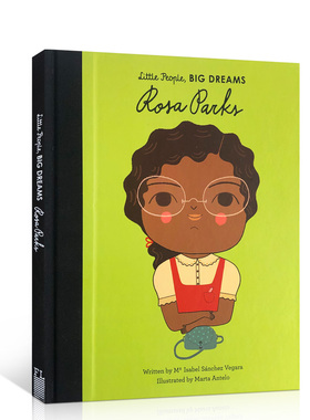 Rosa Parks 罗莎帕克斯 Little People Big Dreams 小人物大梦想系列 女孩篇 儿童艺术启蒙绘本图画书 英文原版励志课外阅读读物
