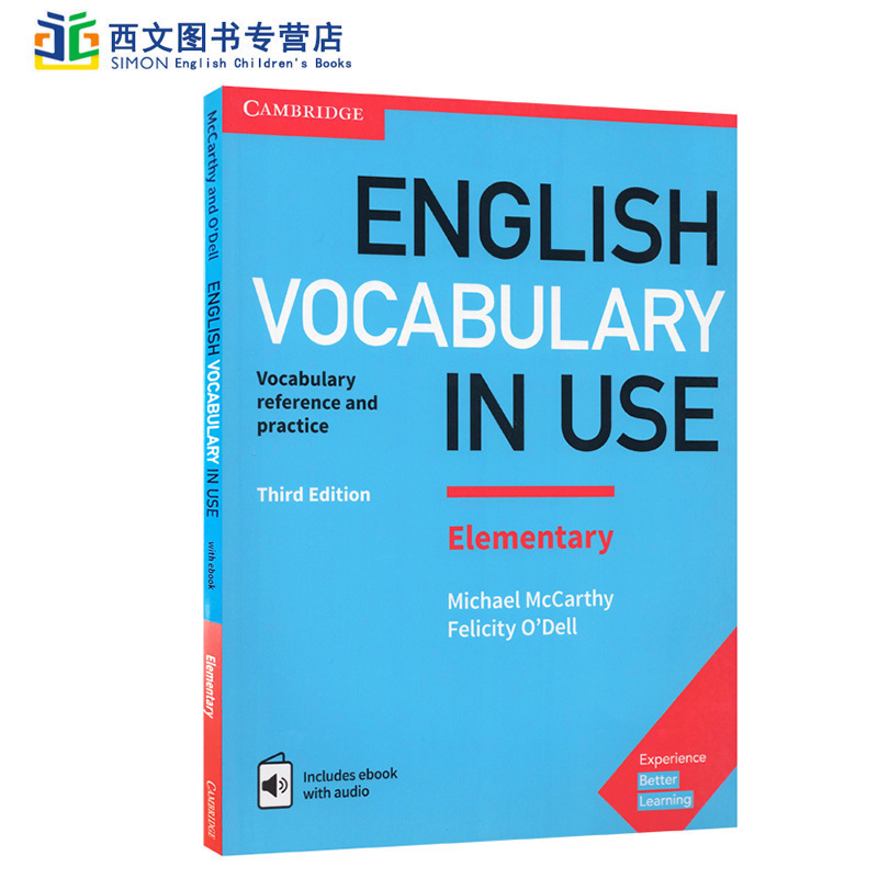 配答案电子版【VIU剑桥英语词汇在用入门级初级】English Vocabulary in Use Elementary正版英文原版grammar/grammer同系列gramma