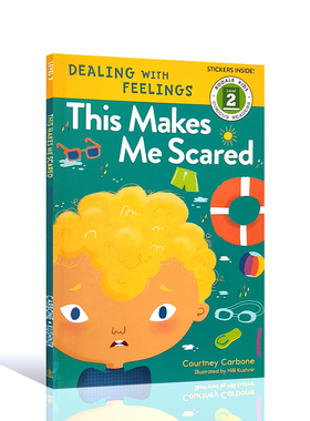 英文原版THIS MAKES ME SCARED 这让我很害怕情感认知 心理健康绘本读物 亲子共读童书情绪管理与性格培养绘本幼儿图画故事书籍3岁