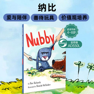 玩具冒险记 for Young Books 纳比 Knopf 8岁儿童宝宝启蒙益智冒险故事绘本精装 英文原版 Readers出版 Nubby