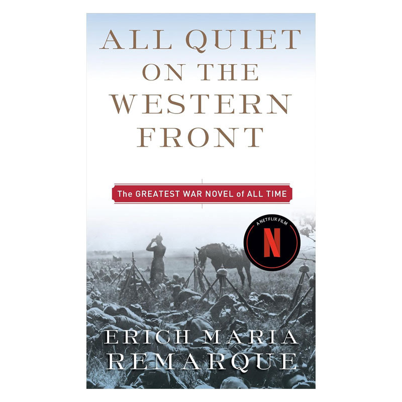 预售英文原版All Quiet on the Western Front西线无战事 2023奥斯卡最佳国际影片多项奖项 埃里希玛利亚雷马克战争平装小说 18岁+
