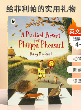 英文原版A Practical Present for Philippa Pheasant 给菲利帕的实用礼物 儿童动物故事启蒙4-8岁平装艺术插画绘本图画书