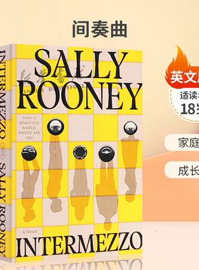 英文原版Intermezzo 间奏曲 关于悲伤、爱情和家庭的感人故事 家庭生活 成长故事平装小说生活体验18岁+