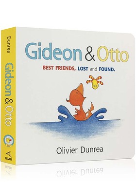 进口英文原版 Gideon & Otto: Best Friends, Lost and Found小鹅戈西和朋友们 Olivier Dunrea0-3-6岁英语启蒙绘本lostandfound