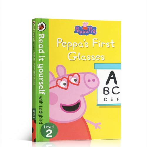 英文原版 小猪佩奇系列 Peppa Pig: Reading it yourself 自己读level2 Peppa's First Glasses 分级读物 佩奇的第一副眼镜