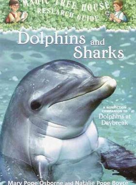 英文原版Dolphins and Sharks: Magic Tree House Research Guide海豚和鲨鱼:魔法树屋研究指南神奇树屋系列中小学生课外阅读桥梁