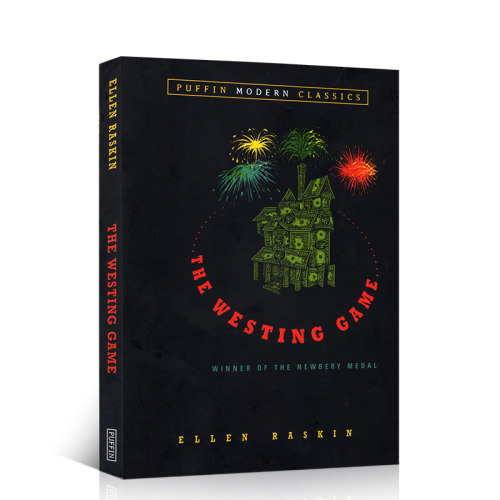 英文原版进纽伯瑞金奖口The Westing Game威斯汀游戏企鹅经典系列儿童经典文学小说读物Puffin Modern Classics 国外获奖作品