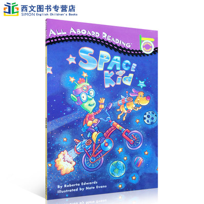 【送音频】SPACE KID 宇宙孩子All aboard Reading Peinguin 汪培珽入门绘本