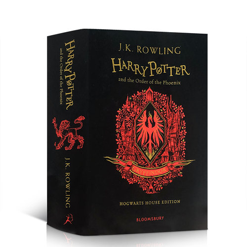 哈利波特与凤凰社格兰芬多 Harry Potter & Order Phoenix Gryffindor JK罗琳 故事章节书英文原版小说 20周年纪念版