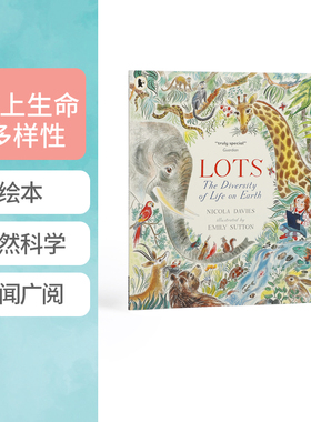 预售Lots 许许多多:地球上生物的多样性 英文原版 儿童趣味科普认知英语绘本 3-6岁