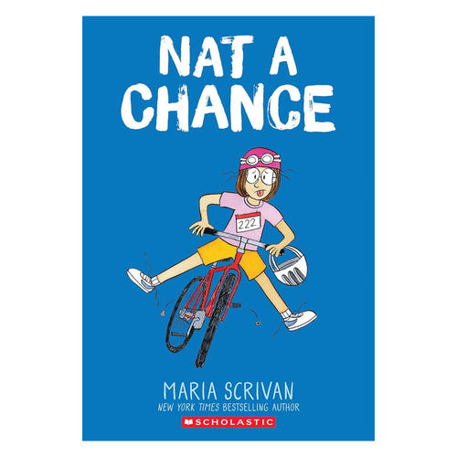 英文原版Nat Enough #6: Nat a Chance: A Graphic Novel不够自信的娜塔莉6趣味友谊成长漫画平装漫画10-14岁