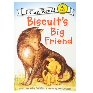 送音频 Read Can Friend Biscuit First 英文书原版 Big 私房书单小饼干狗