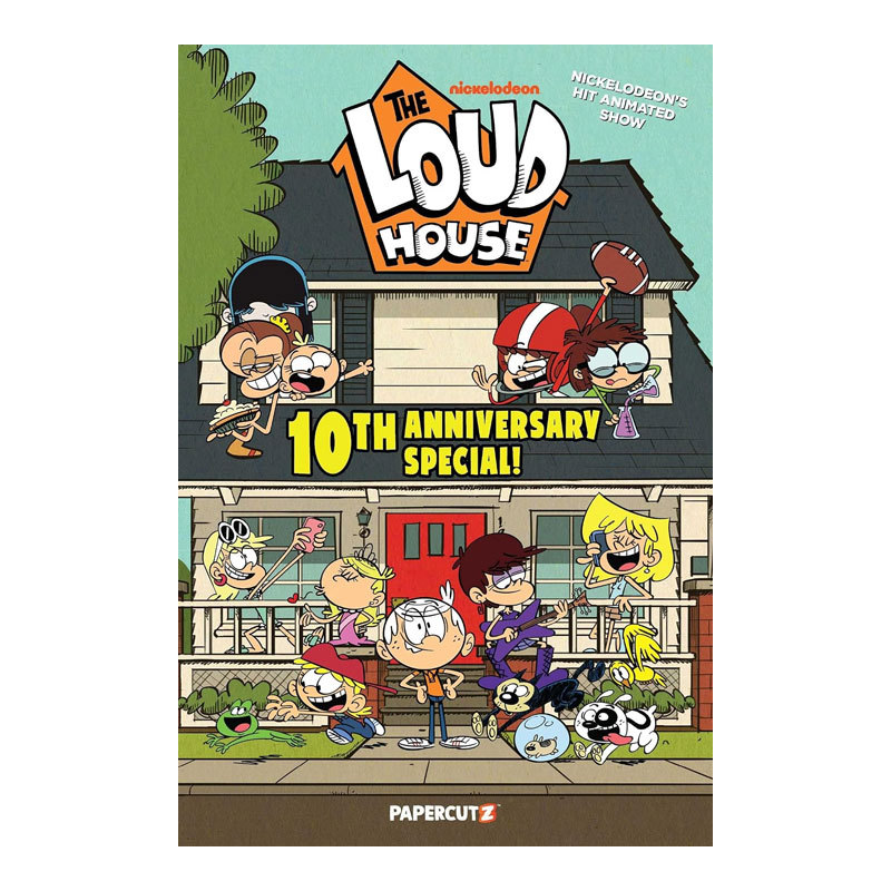 预售英文原版 大家庭趣味吵闹的生活 The Loud House 10th Anniversary Special 喧闹一家亲10周年纪念版 8-12岁阅读幽默搞笑绘本