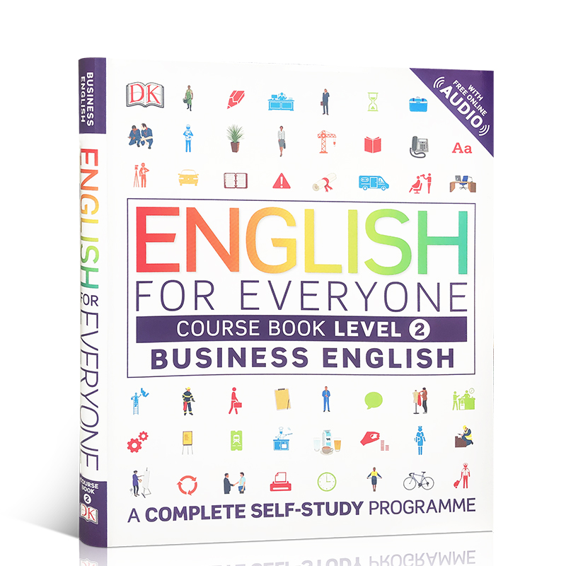 DK人人学英语系列商务课本英文版English for Everyone:Business English Level2 Course Book小花生网推荐englishforeveryone
