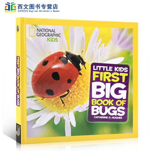 National Geographic Little Kids 美国国家地理 儿童百科书 First Big Book of Bugs 精装大开本 英文原版