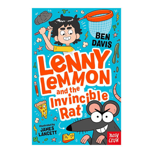 预售英文原版Lenny Lemmon #1: and the Invincible Rat搞笑喜剧 莱尼.莱蒙1爆笑校园喜剧故事平装桥梁/章节书幽默搞笑8-12岁