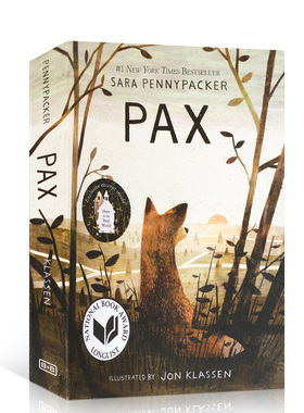 英文原版Pax小狐狸毛边书派克斯外国文学小说世界名著经典读物《纽约时报》畅销书青春成长英语课外阅读书Jon Klassen插画