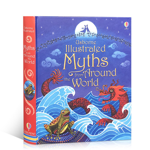 全彩插画版 世界神话故事集 尤斯伯恩  The Usborne Illustrated Myths from Around the World  插图 民间故事绘本课外读物