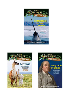 神奇树屋小百科#41-43册 英文原版经典冒险小说Magic Tree House Fact Tracker儿童课外阅读趣味故事桥梁初级章节书7-10岁