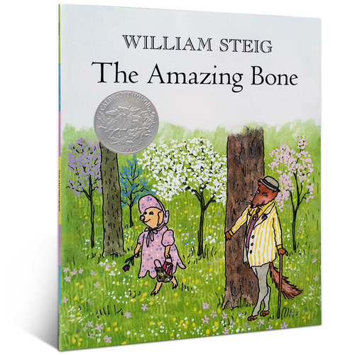 凯迪克银奖 名家平装绘本 The Amazing Bone 会说话的骨头 平静的魔法故事