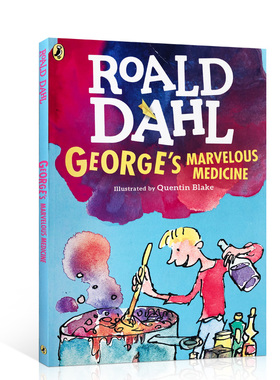 乔治的神奇魔药George's Marvellous Medicine罗尔德达尔Roald Dahl英文版了不起的狐狸爸爸查理和巧克力工厂女巫好心眼儿圆梦巨人