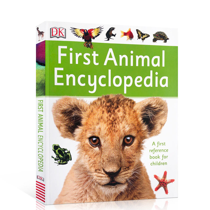 预售动物百科全书英文原版first Animal Encyclopedia DK英文原版 少儿启蒙认知 全彩插图图解 儿童百科科普图书 平装
