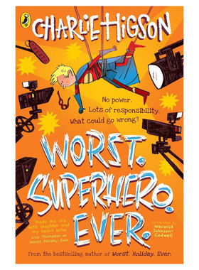 预售英文原版Worst. Superhero. Ever坏的打算。超级英雄。永远。面对恐惧焦虑的勇气小说故事 搞笑感人 成长体验生活体验10-14岁