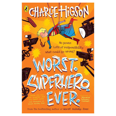 英文原版Worst. Superhero. Ever坏的打算。超级英雄。永远。面对恐惧焦虑的勇气小说故事 搞笑感人 成长体验生活体验10-14岁
