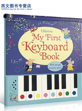 尤斯伯恩奇妙发声书我的键盘书My First Keyboard Book钢琴农场里边谁在吵古典音乐触摸婴儿点读早教贝多芬莫扎特管弦乐队胡桃夹子