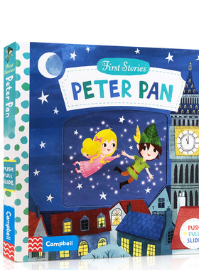 110元5本英文原版First Stories BUSY系列Peter Pan小飞侠彼得潘三只小猪美人鱼灰姑娘小红帽丑小鸭白雪公主青蛙王子童话篇绘本